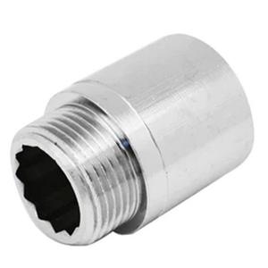 PROLUNGA OTTONE CROMATO FILETTATO 3/8" MF X 15 MM 8540