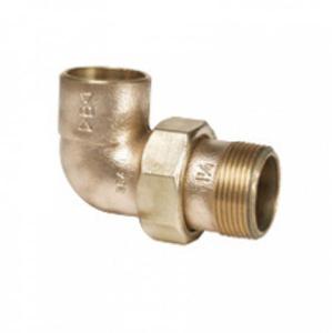 BOCCHETTONE BRONZO A SALDARE 90° Ø 42 F X 1 1/2" M 4098G