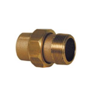 BOCCHETTONE BRONZO A SALDARE TENUTA MECCANICA 1 1/2" M X Ø 42 F 4341G