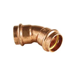 CURVA RAME A PRESSARE 45° FF Ø 54 MM. GAS PG5041