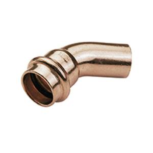 CURVA RAME A PRESSARE 45° MF Ø 18 MM. P5040