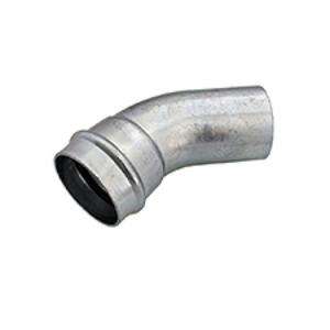 CURVA RAME A PRESSARE 45° MF Ø 18 MM. GAS PG5040