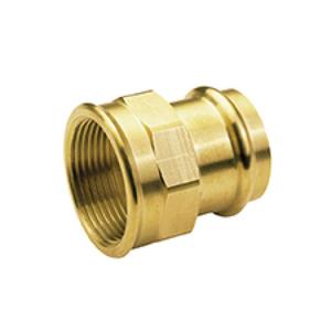 MANICOTTO RAME PRESSARE Ø 12 MM. F X 3/8" F P4270 G