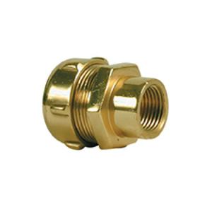 RACCORDO A STRINGERE IN OTTONE FILETTO F 1/2"X Ø 10 ACQUA/GAS 303