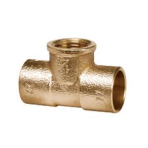 TEE BRONZO A SALDARE Ø 16 F X 1/2" X Ø 16 F 4130G