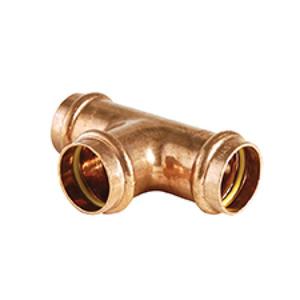 TEE RAME A PRESSARE Ø 18 MM. X Ø 15 MM. X Ø 18 MM. GAS PG5130