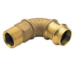 CURVA BRONZO PRESSIONE 90 18 F X 1/2 M ACQUA/GAS