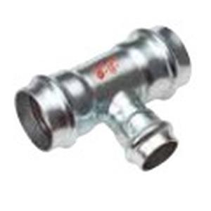 TEE ACCIAIO CARBONIO A PRESSARE Ø 76 MM. X Ø 28 MM. X Ø 76 MM. P5130