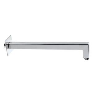 BRACCIO DOCCIA QUADRO CROMO 1/2" 300MM