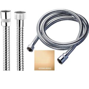 FLESSIBILE CM. 150 F/F 1/2 CONICO OTTONE ANTICO