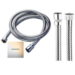 FLESSIBILE CM. 150 FEMMINA FEMMINA 1/2 CONICO CROMO-ORO