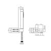 CUBE C50001 DUPLEX DOCCIA COMPLETO CROMO Foto 6