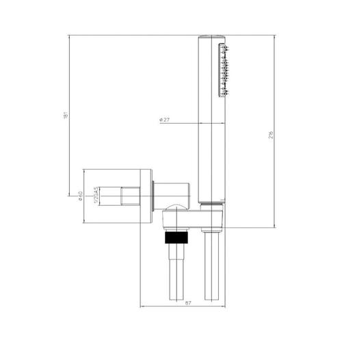 ZEN C54004 DUPLEX DOCCIA COMPLETO CROMO Foto 2