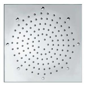 CUBE SOFFIONE QUADRO 260X260 CON SNODO CROMO