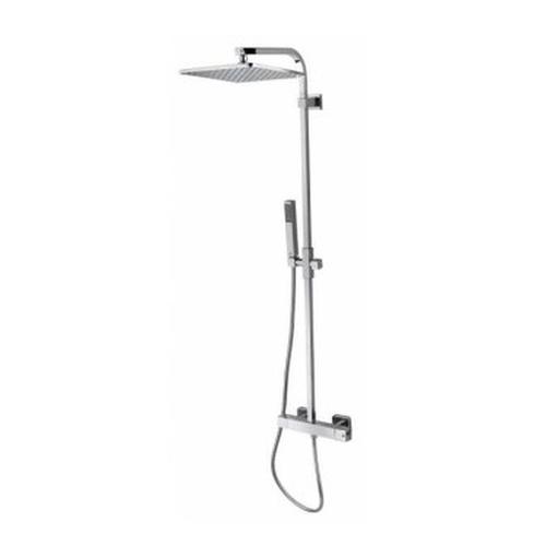 COSMO L30002 COLONNA DOCCIA SOFFIETTO 28X28 CROMO Foto 1