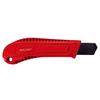 CUTTER IN METALLO ROSSO CON LAMA DA 18 Foto 2