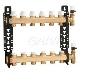 Foto COLLETTORE 1" 4 VIE 3/4M CON VALVOLA