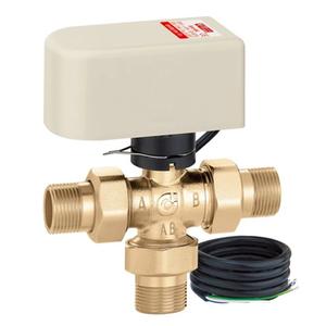 VALVOLA SFERA 3 VIE 3/4" CON SERVOMOTORE 10S