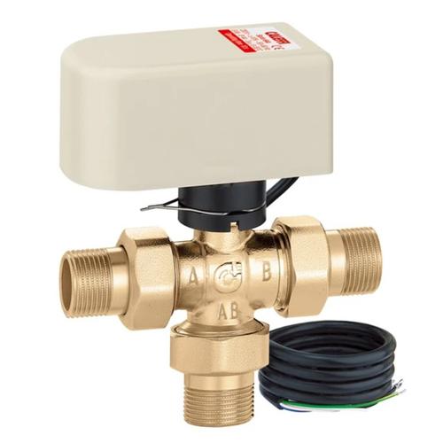 VALVOLA SFERA 3 VIE 3/4" CON SERVOMOTORE 10S Foto 1