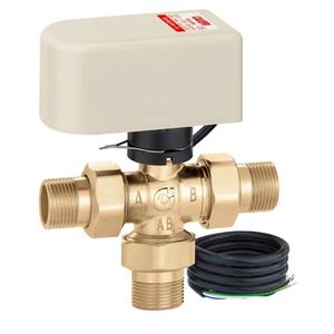 VALVOLA SFERA 3 VIE 1" CON SERVOMOTORE 10S