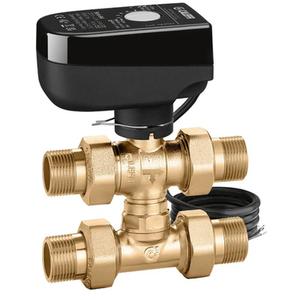 VALVOLA ZONA SFERA 3 VIE C/BY PASS 3/4" 230 V.