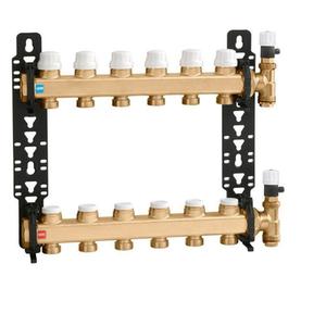 COLLETTORE 1" 4 VIE 3/4M CON VALVOLA