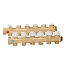 COPPIA COLLETTORI 1" X 2 DERIVAZIONI