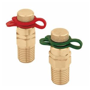 COPPIA DI PRESE DI PRESSIONE/TEMPERATURA AD INNESTO RAPIDO 1/4" M