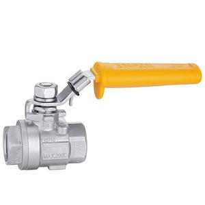 VALVOLA A SFERA Ø 1/2" FF PER IMPIANTI SOLARI IN ACCIAIO INOX AISI 316 240400