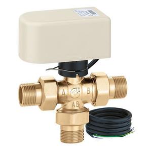 VALVOLA SFERA 3/4 3VIE CON SERVOMOT.24V
