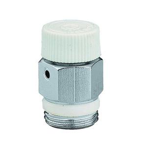VALVOLINA SFIATO MANUALE CROMO 1/8