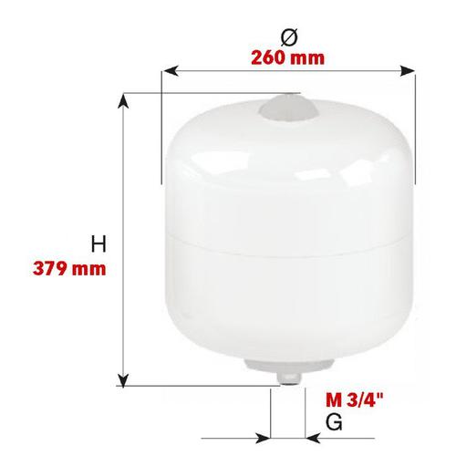 ACS LT. 16 VASO ESPANSIONE AUTOCLAVE MULTIUSO Foto 2