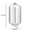 AFX CE LT. 24 VASO ESPANSIONE INOX ATT 1" Foto 2