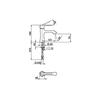 CHERIE CH000544 MISCELATORE LAVABO CROMO Foto 2