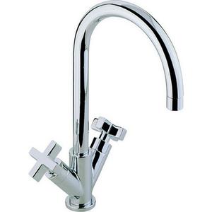 BARCELONA BA 52 MONOFORO LAVABO BOCCA ALTA CROMO
