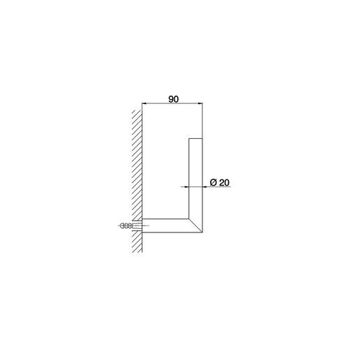 SYSTEM SY 09041 P. ROTOLO DI RISERVA CROMO Foto 2