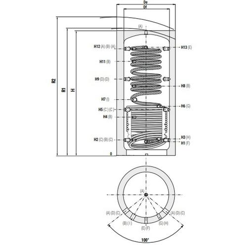 ECO-COMBI 2 VB TERMOACCUMULATORE LT. 800 Foto 3