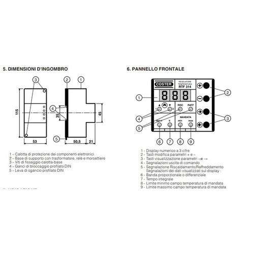 RTF 318 REGOLATORE DI TEMPERATURA MODULANTE Foto 2