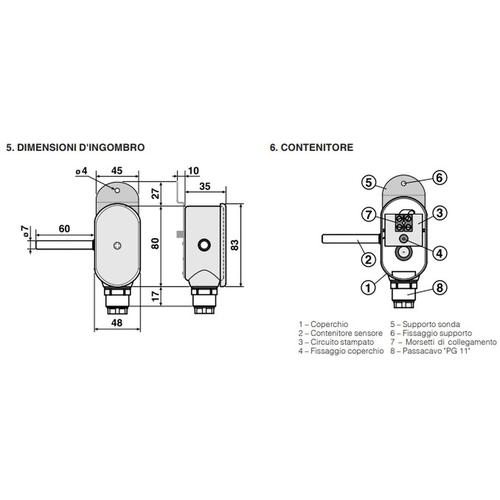 SAA 010 SONDA TEMPERATURA AMBIENTE IND Foto 2