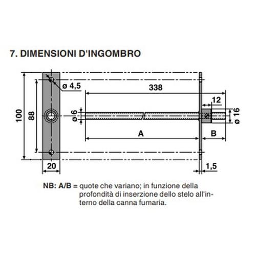STF 001 SONDA TEMPERATURA FUMI Foto 2