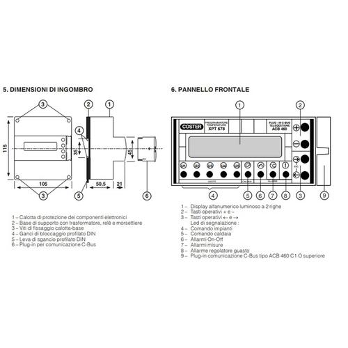 XTU 664 REGOLATORE TEMPERATURA /UMIDITÀ X C. T. A. Foto 2