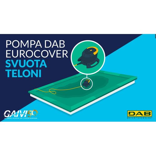 DAB EUROCOVER POMPA SVUOTA TELONI PISCINA PER ACQUA PIOVANA Foto 3