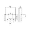 STAFFA HL/100 (CARTONGESSO) X BIDET Foto 2