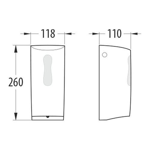 DISTRIBUTORE ELETTRONICO DI SAPONE A BATTERIE Foto 2