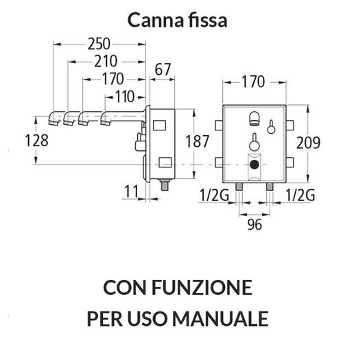 SPEEDYMIX 321 BT INCASSO RUBINETTO ELETTRONICO Foto 2