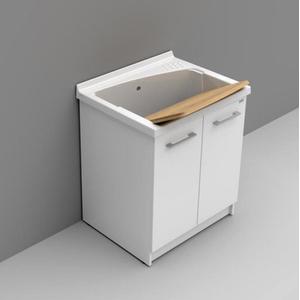 REVINE LAVATOIO 75 X 61 DA INCASSO BIANCO