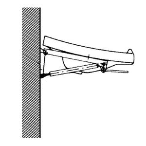 ATLANTIS MENSOLA SUPPORTO INCLIN. MANUALE