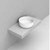 NOEMI D310541 LAVABO APPOGGIO ROTONDO D.44 BIANCO OP Foto 1