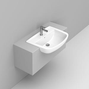 EURO LAVABO SEMINCASSO BIANCO