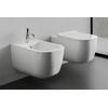MIRTO D462501 VASO SOSPESO RIMLESS BIANCO LUCIDO Foto 3